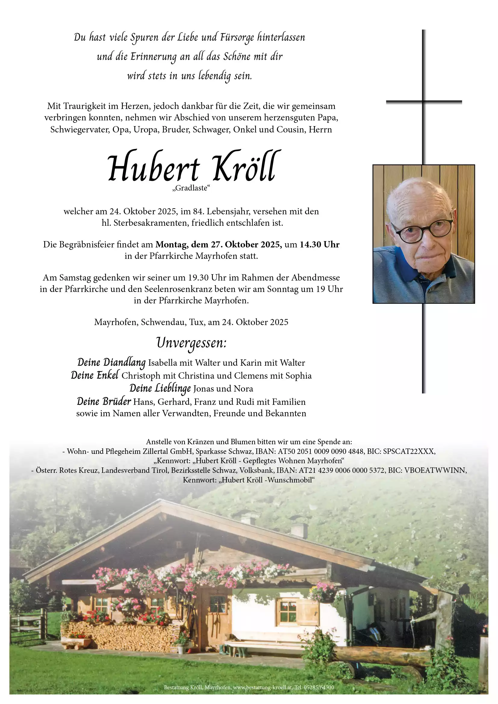 Parte von Hubert Kröll